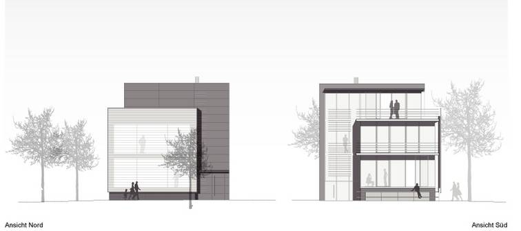 "Passivhaus" | Wohn- und Geschäftshaus - Neubauplanung (Bild 2/3)