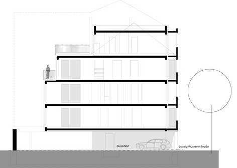 "Baulücke II" | Geschosswohnungsbau - Neubau (Bild 3/9)