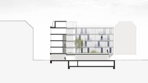 "StadtBaustein Brauhausstraße" | Wettbewerbspreisträger (Bild 9/9)